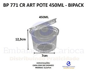 BP 771 CR ART POTE 450ML CX.200 BIPACK