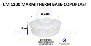 CM 1200 MARMITHERM BASE REDONDA FD.2X50 COPOPLAST 18,8X6