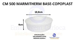 CM 500 MARMITHERM BASE REDONDA FD.2X50 COPOPLAST