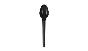 COLHER SOBREMESA PRETA 20X50 BELLOCOPO