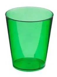 COPO MINI DOCE 25ML VERDE CANDY 50X10 STRAWPLAST 1073