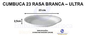 CUMBUCA 23 RASA ISOPOR FD 4X100 ULTRA 23CM