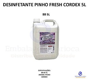 DESINFETANTE PINHO FRESH CORDEX 5L