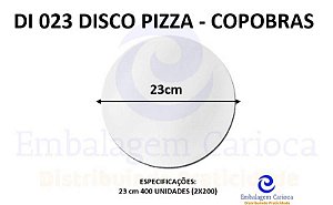 DI 023 DISCO PIZZA 23CM FD.2X200 COPOBRAS