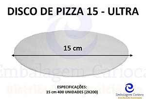DISCO DE PIZZA 15CM C/400 ULTRA 148MM