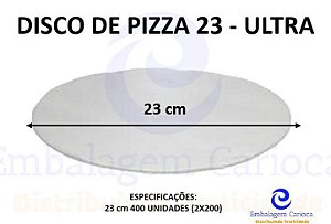 DISCO DE PIZZA 23 C/400 ULTRA 22,8MM
