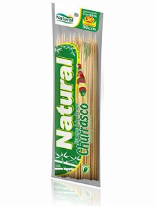 ESPETO CHURRASCO 28CM CX.25X50 NATURAL