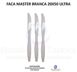 FACA MASTER BRANCO 20X50 ULTRA