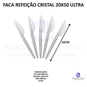 FACA REFEICAO CRISTAL 20X50 ULTRA