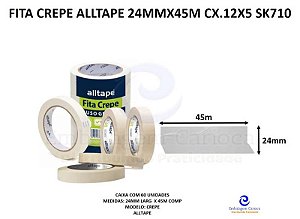 FITA CREPE ALLTAPE 24MMX45M CX.12X5 SK710 PA2000003