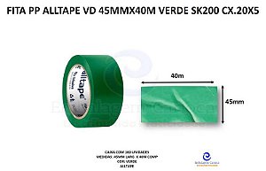 FITA PP ALLTAPE VD 45MMX40M VERDE SK200 CX.20X5 PA10270