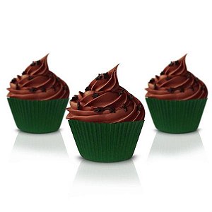 FORMINHA IMPERM. CUPCAKE (0) VERDE ESCURO C/10X100