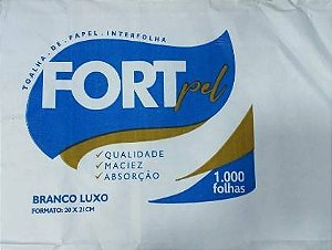 INTERFOLHA BRANCO FORTPEL 20X21 C/700