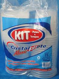 KIT POTE TAMPA 500ML PP CX.12X25 CRISTALSUL (FREEZER/MICRO)