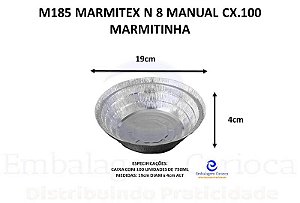 M185 MARMITEX N 8 MANUAL CX.100 MARMITINHA-750ML