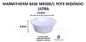 MARMITHERM BASE MR200/1 POTE REDONDO FD.400 ULTRA 11,8X4,3