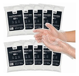 PACOTE C/ MIL LUVA DESCARTAVEL MEDIX