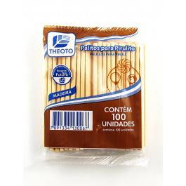 PALITO PIRULITO MADEIRA 9CM 100X100 THEOTO