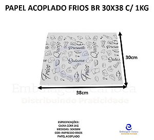 PAPEL ACOPLADO FRIOS C/ 1KG BR 30X38