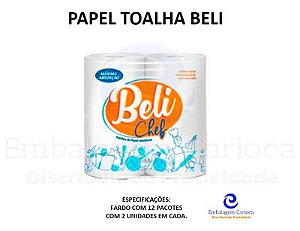 PAPEL TOALHA BELI FD.12X2X50