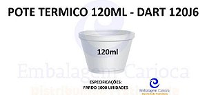 POTE TERMICO 120ML 40X25 DART 120J6