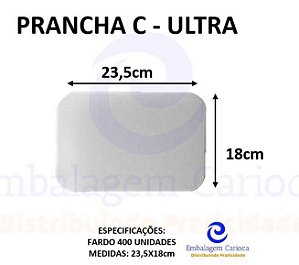 PRANCHA C FD C/400 ULTRA 23,5X18