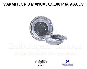 PRATO 190 MANUAL PRA VIAGEM CX.100 (MARMITEX N° 9)