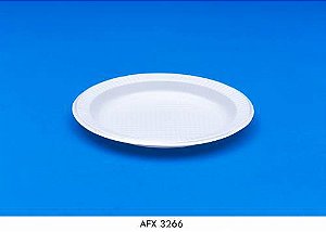 PRATO RASO BRANCO N18 ZETTAPACK CX.100X10