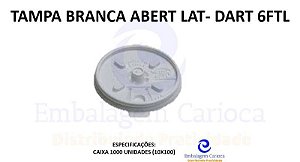 TAMPA BRANCA ABERT LAT. 10X100 DART 6FTL