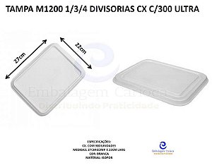 TAMPA M1200 1/3/4 DIVISORIAS FD C/300 ULTRA