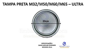TAMPA PRETA M32-M50-M60-M65 FD C/6X100 ULTRA 20CM