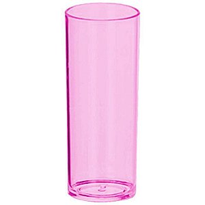 COPO 300ML ROSA NEON LONG DRINK CX.100 MAZEL