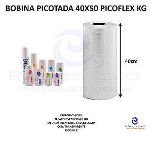 BOBINA PICOTADA 40X50 PICOFLEX KG