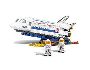 Brinquedo para Montar Ônibus Espacial 342 peças Xalingo