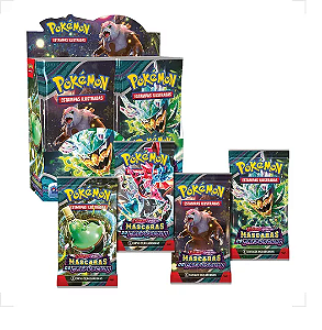 Box Pokémon Mascaras Do Crepusculo Display 36 Pacotinhos Ev06