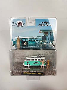 Kombi Diorama 1959 VW Microbus Deluxe USA Maui and Sons