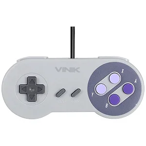 Controle Pc Usb Nintendo Super Nes Retrô
