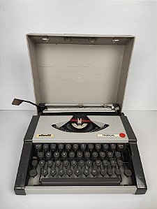 Maquina De Escrever Olivetti Tropical Funcionando