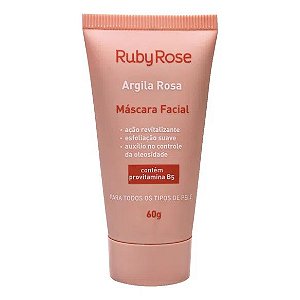 RUBY ROSE MASCARA FACIAL ARGILA ROSA HB-404