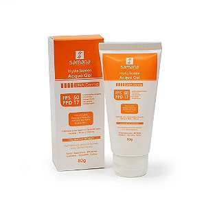 Hydra Screen Acqua Gel FPS 50 PPD 17 – Indicado para peles Oleosas – 80g