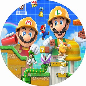 Fundo Fotográfico Em Tecido Super Mario Bross 2,20X1,50 em