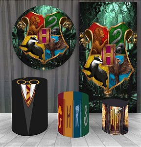 Trio Capa Cilindro Vest Fácil Painéis Casado Harry Potter 4