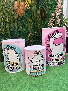 Capa Para Trio De Mesas 3 Cilindro Dia Das Mães Meme Bento