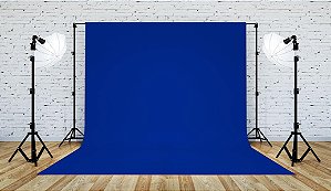 Tecido Fundo Infinito Fotográfico Chroma Key 1,78 X 2,20m - Azul Royal