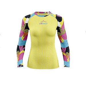 Camisa Manga Longa Feminina Moda Praia Uv 50 Térmica Dry 5
