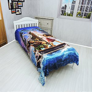 Manta Cobertor Solteiro Infantil Ultrasoft Inverno Moana Md3
