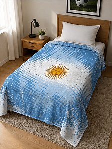 Manta Solteiro Argentina Ultrasoft Extra Macia Flanel