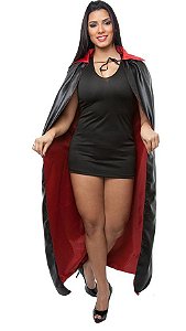 Fantasia Masculina Vampiro Luxo Festa Halloween Carnaval