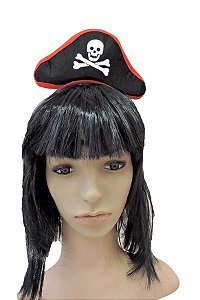 TIARA CHAPEU PIRATA CARNAVAL