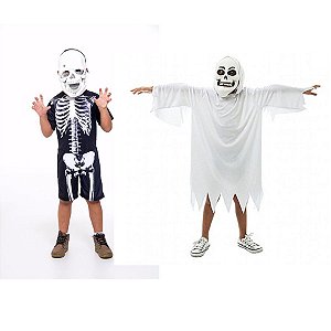 CAMISETA INFANTIL FILHO HALLOWEEN FANTASMA